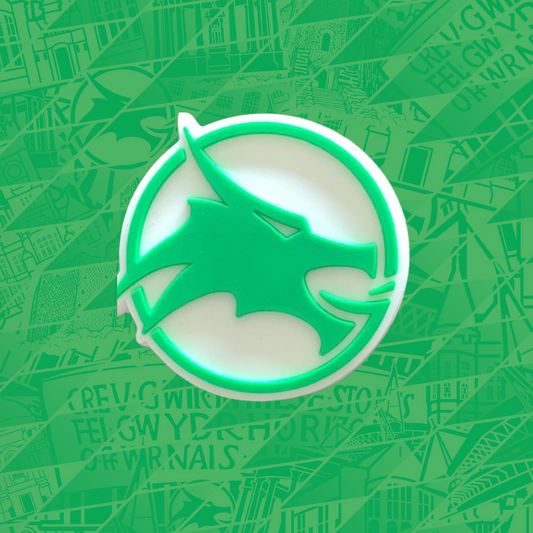 Cardiff Dragons Croc Charm